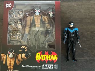 Mafex Batman Hush (Nightwing & Bane)