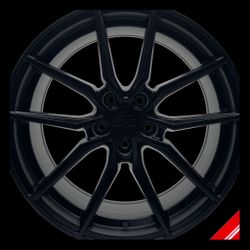 Brand New 18" SPD 032 5x114.3 Satin Black Wheels