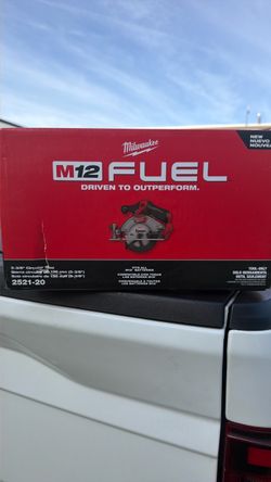 M12 5-3/8” circular saw