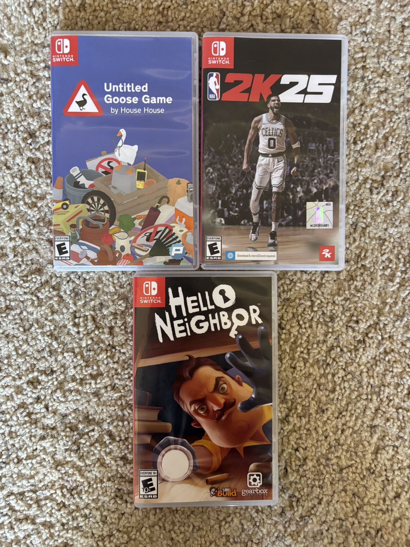 Nintendo Switch And Nintendo Switch Lite Games . 45$ For All And 15$ For One