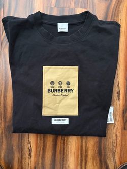 Burberry London England Black Graphic T-Shirt