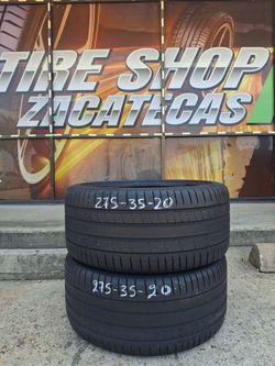 PAIR OF 275/35/20. PIRELLI P ZERO TM