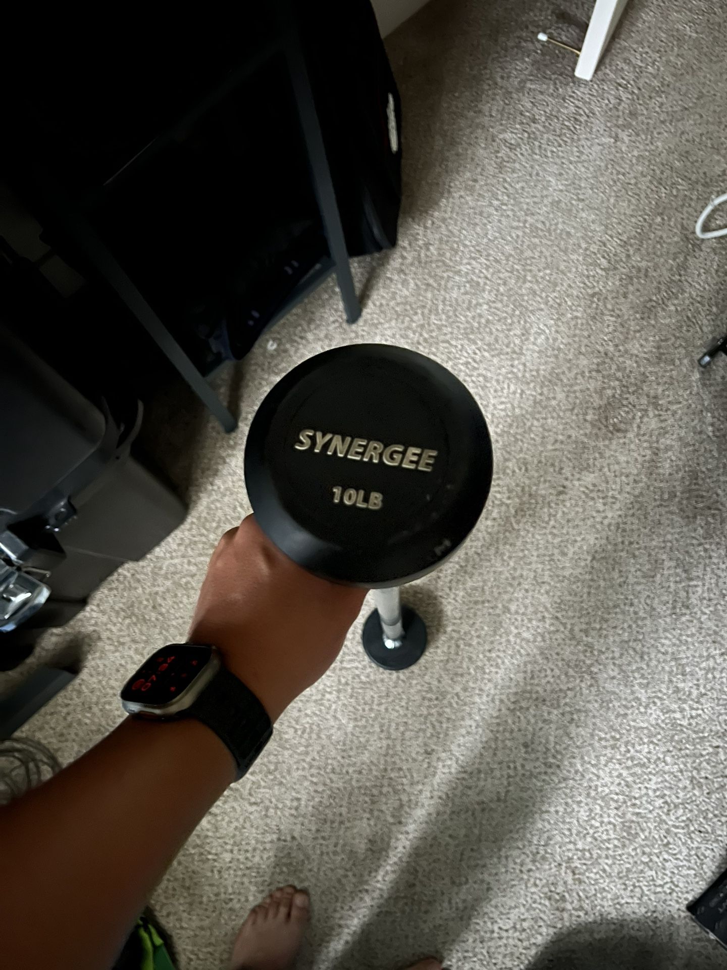 10LB Fixed Barbell