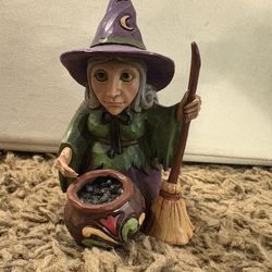 Jim Shore Halloween Witch Figure