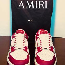 AMIRI RED WHITE SIZE 11