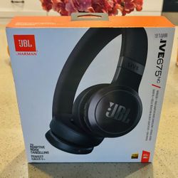 JBL Live 675NC Wireless Over-Ear Headphones – Adaptive Noise Cancelling | JBL Signature Sound | Long Battery Life 