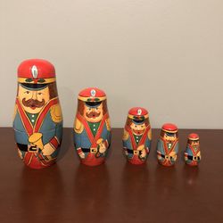 Toy Soldier Nesting Doll