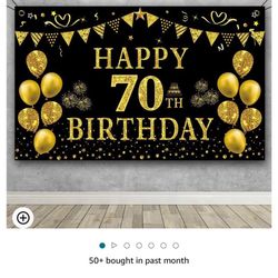 70th Birthday King