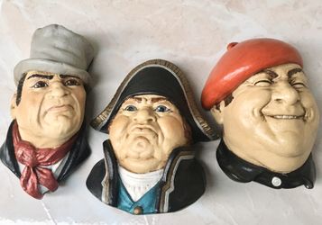CHALK WARE BOSSONS / ENGLISH STATUE / FIGURINES