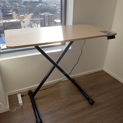 Lillipad Folding Sit/Stand Desk - Fits Under Bed!
