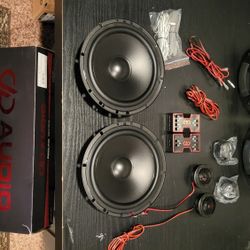 DD Audio 6.5" Component Speakers
