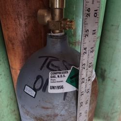 60 Lb Argon Tank 75% 25% Mix Full In Date Certified Hydro Tested