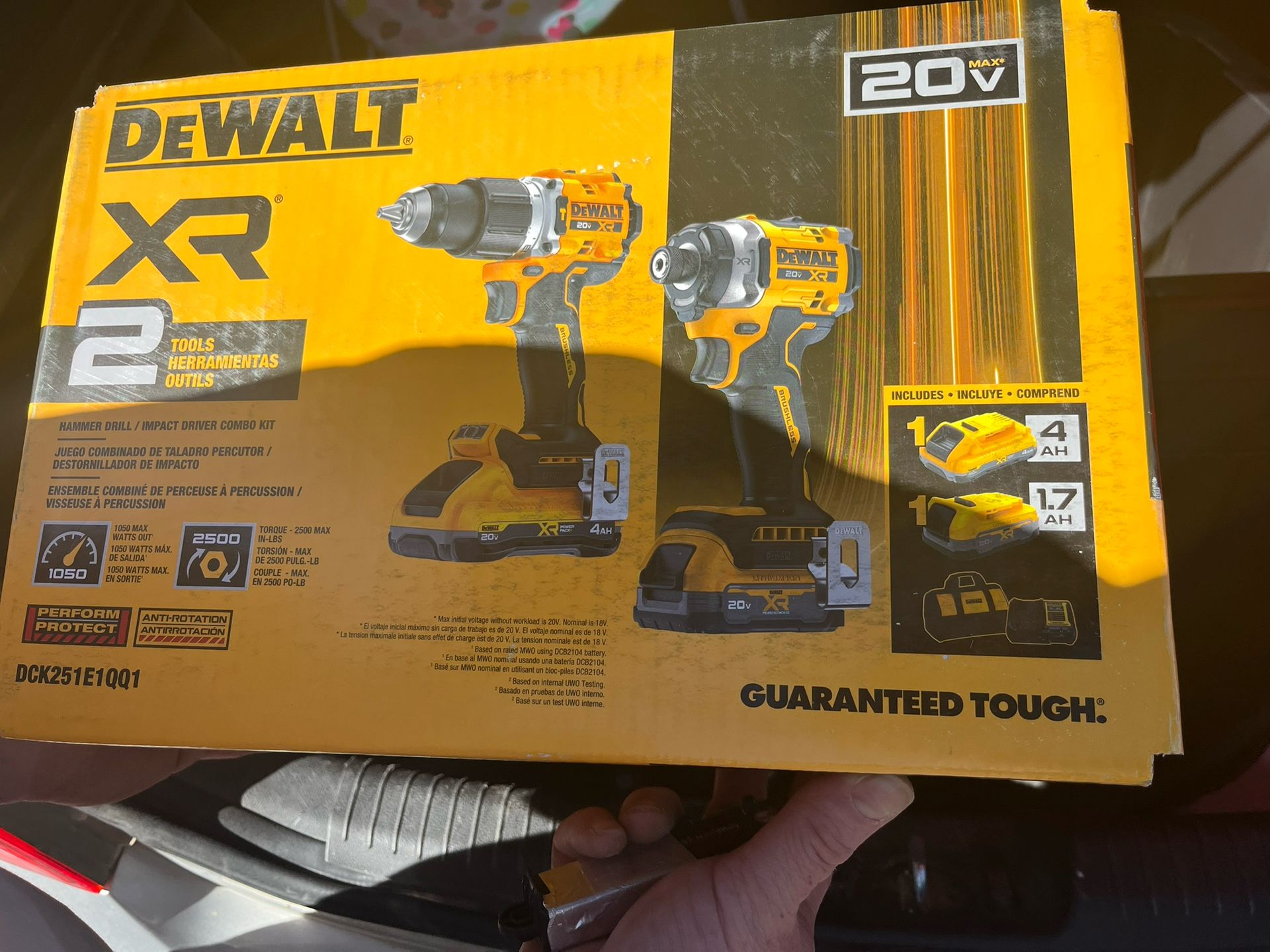 Dewalt 20v Combo Kit XR