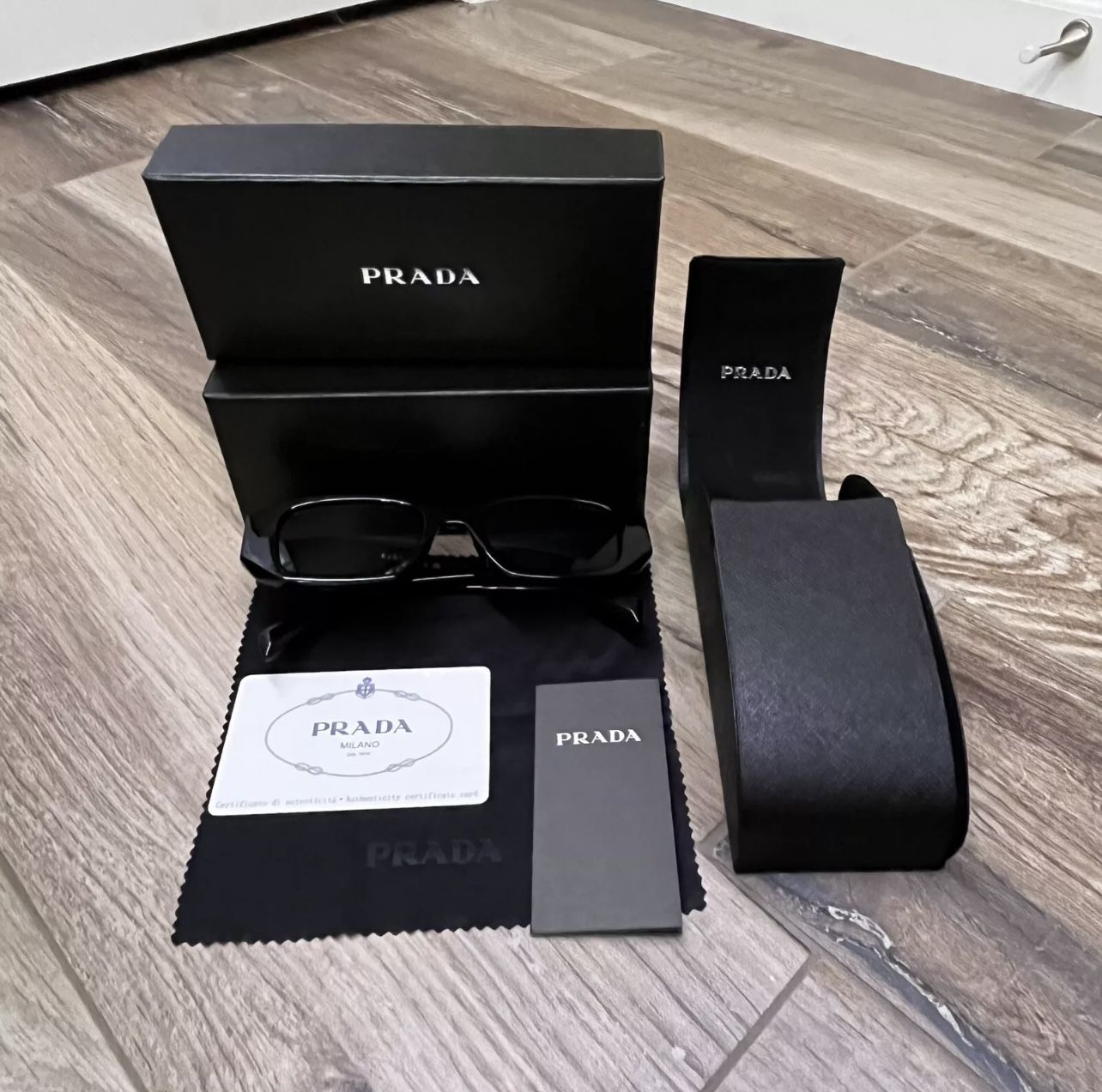 Prada Designer Sunglasses 49mm - Black