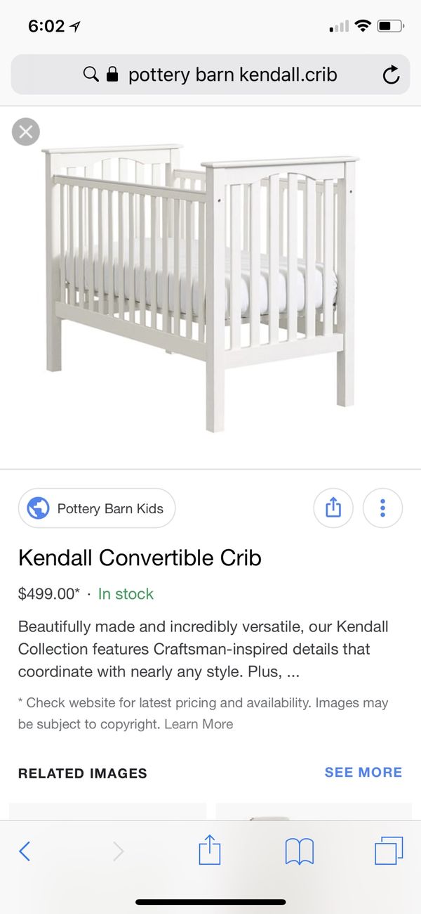 Pottery Barn Kendall Crib For Sale In Fullerton Ca Offerup