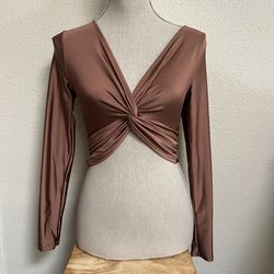 Papermoon Women’s Crop Top, Size Small