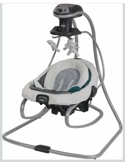 Graco DuetSoothe Swing and Rocker - almost new!