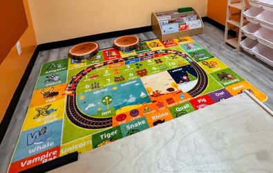 Kids Educational Play Rug with ABC and Numbers