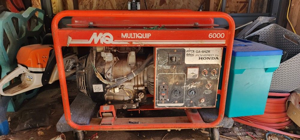 6000 Kw Multiquip Generator