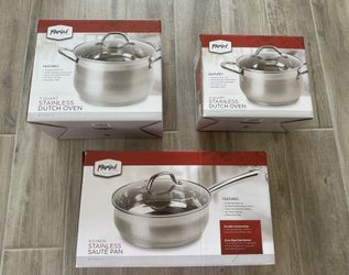 Brand New Stainless Steel Pans