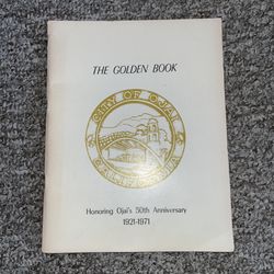 The Golden Book Ojai 50th Anniversary 1(contact info removed) Ojai Valley News Ventura History