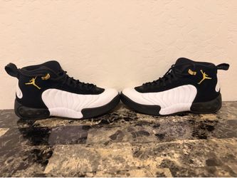 Jordan Jumpman Team 2 Black White Gold sneakers size 9 woman’s