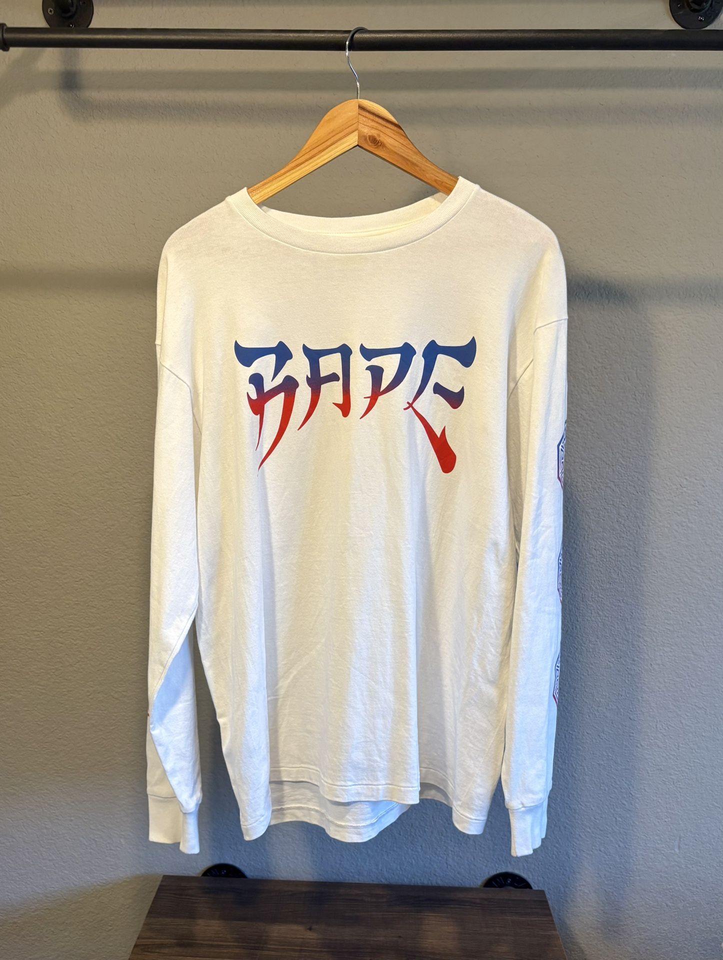 Bape Long Sleeve Tee (XL)