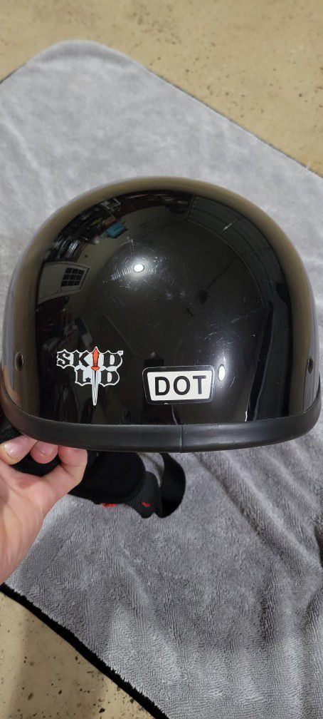 Skid Lid Motorcycle Helmet 