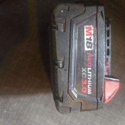 Milwaukee red lithium M18 High Output XC 3.0