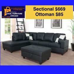 💫FREE DELIVERY💫Brand New Sectional Sofa Couch 