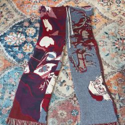Vintage Christmas Edition Tapestry Pants (1 of 1 Handmade)