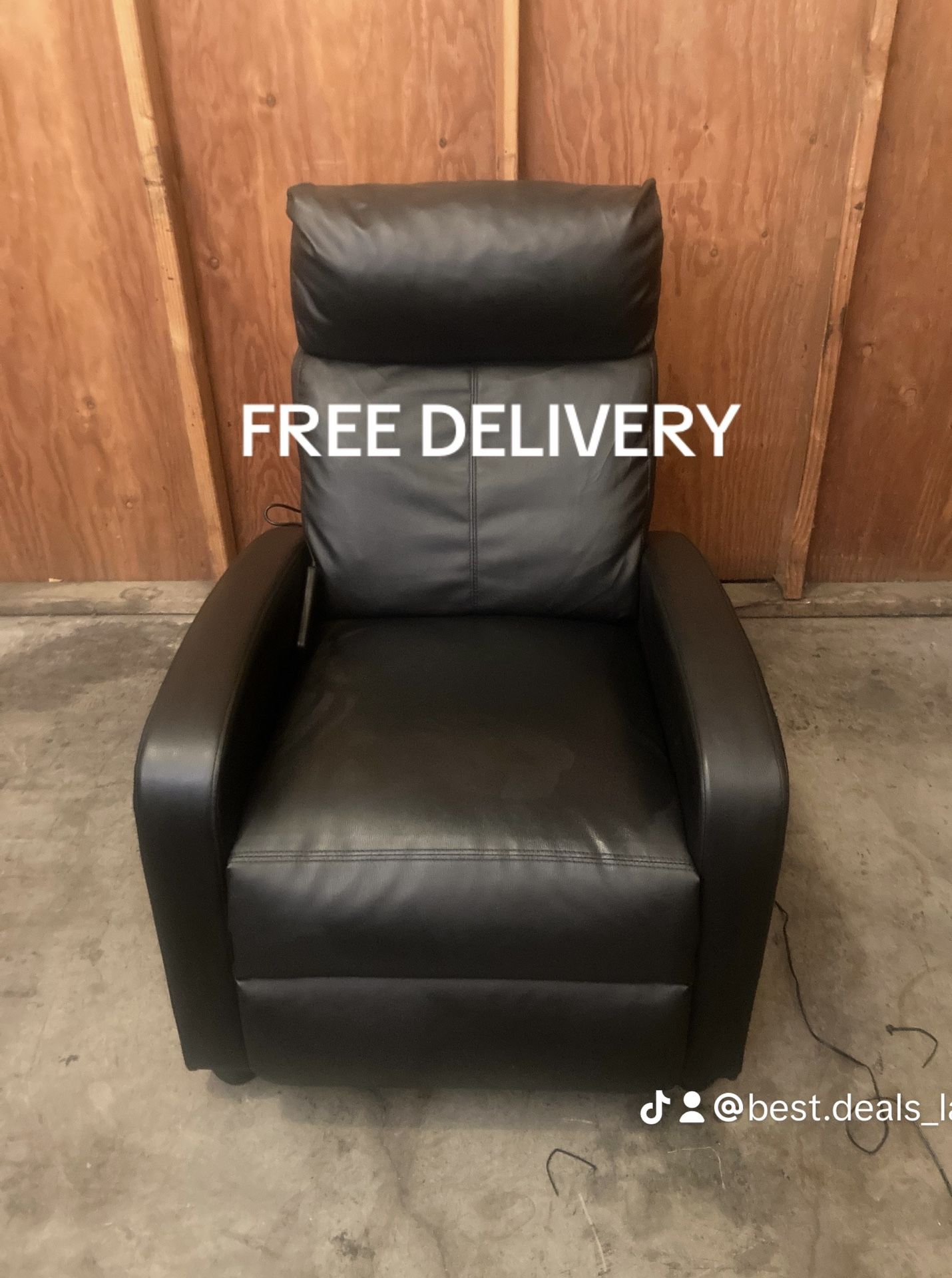 Manual Recliner Chair With Massage - Free Delivery