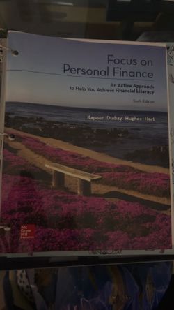 Focus on Personal Finance, Sixth Edition