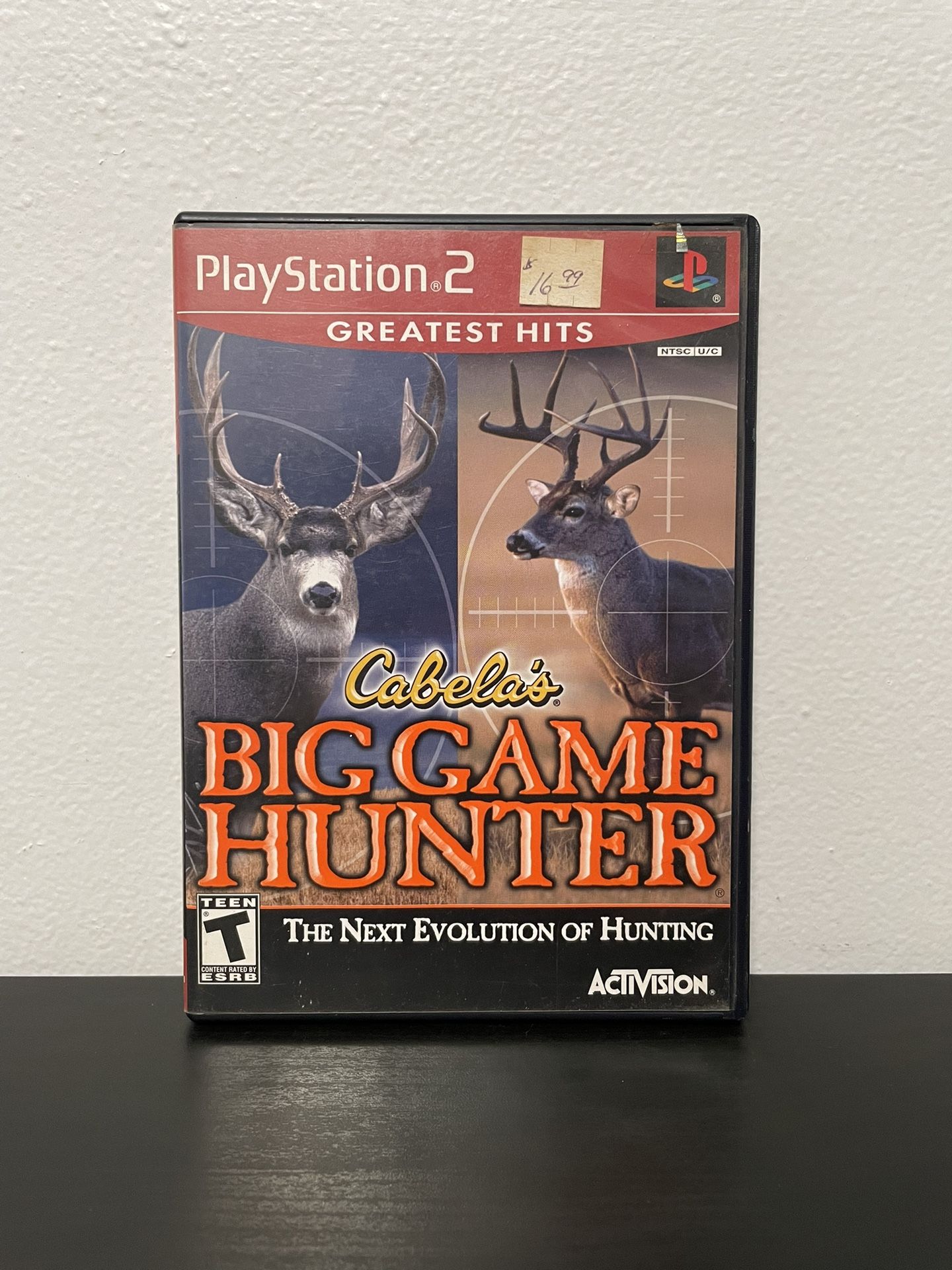 Cabelas Big Game Hunter PS2 PlayStation 2 CIB w/ Manual Greatest Hits Video Game