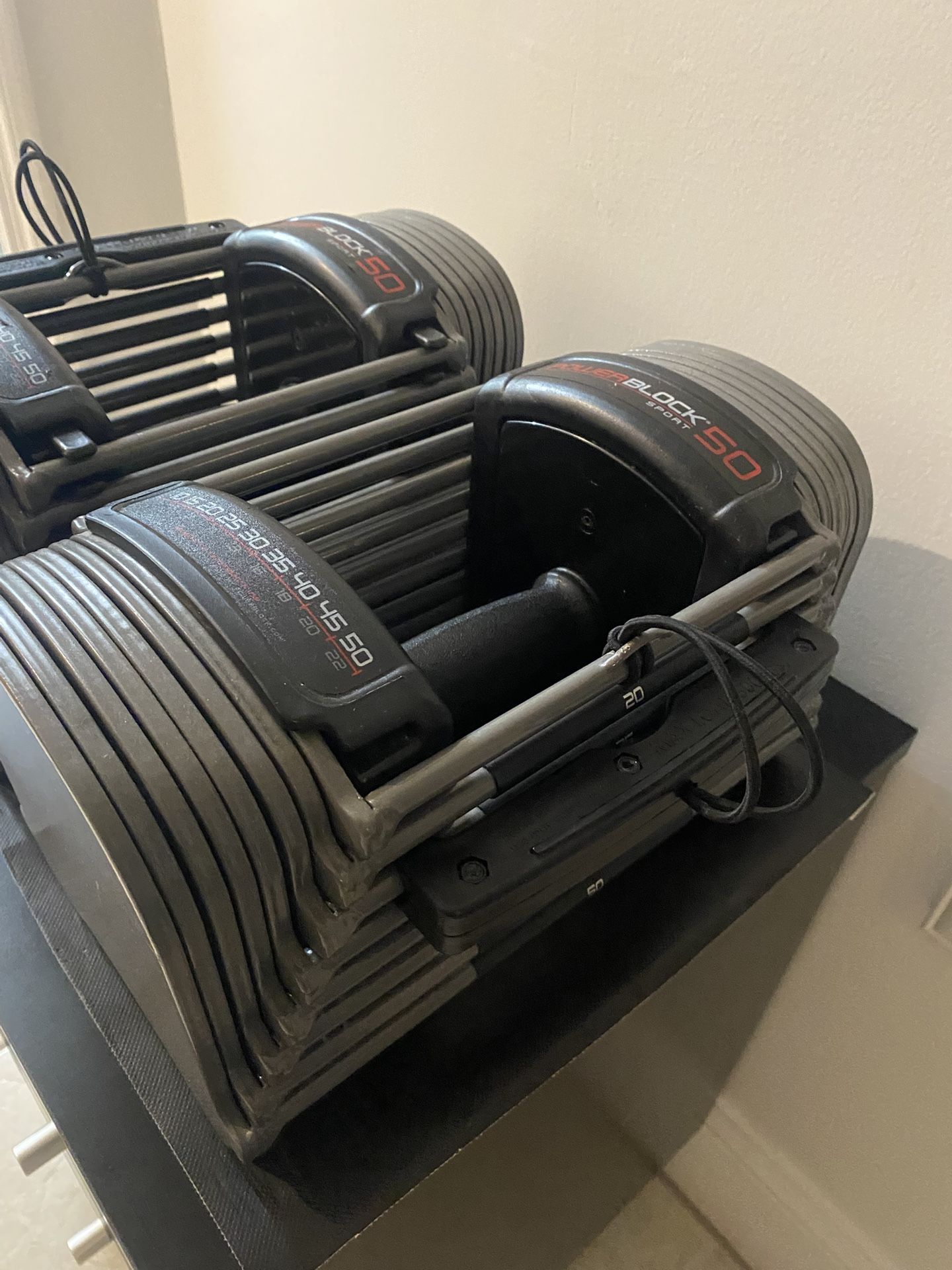 Powerblock Adjustable Dumbbells (100lbs…