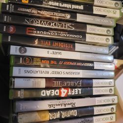 Xbox 360 Games Individually Priced 