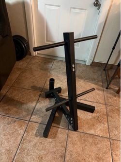 Weights plate tree