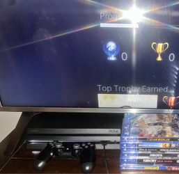 Sony PlayStation 4 Pro Console With 7 Brand New Sealed Games