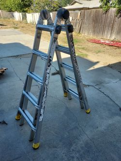 Gorilla A frame extendable ladder