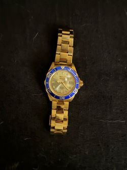 Invicta Gold Watch