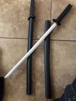 2 kids toy ninja swords