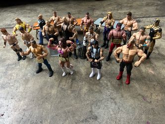 20 Wwe figures read description