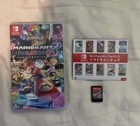 Mario Kart 8 Deluxe Japanese Import-plays in English