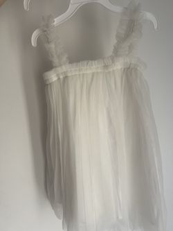 Toddler White Tutu Dress