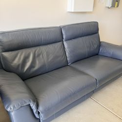 Living Spaces Reclining Couch For Sale