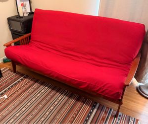 Wood-Frame Futon – Barely Used