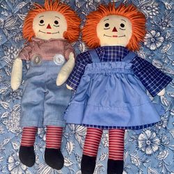 Raggedy Ann and Raggedy Andy