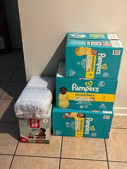 Diapers - New multiple sizes