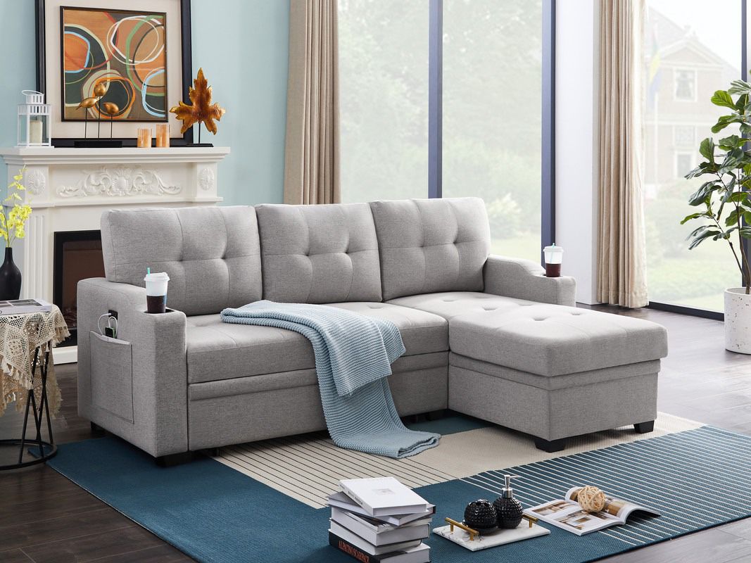 Brand New Sleeper Sectional Sofa / Sofa Cama Seccional Nuevo .. Delivery 🚚 
