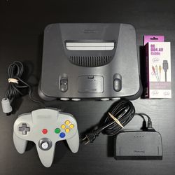Nintendo 64 System Console